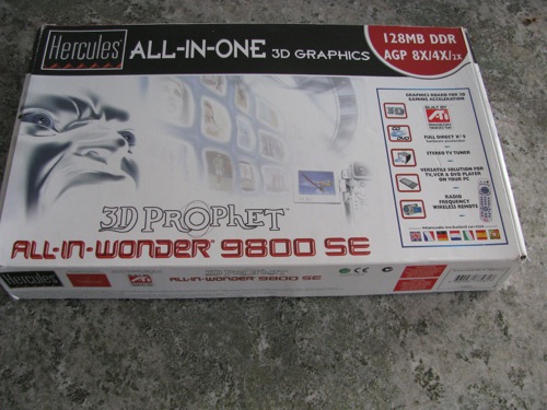ATI Radeon 9800SE All-in-wonder, bild 1