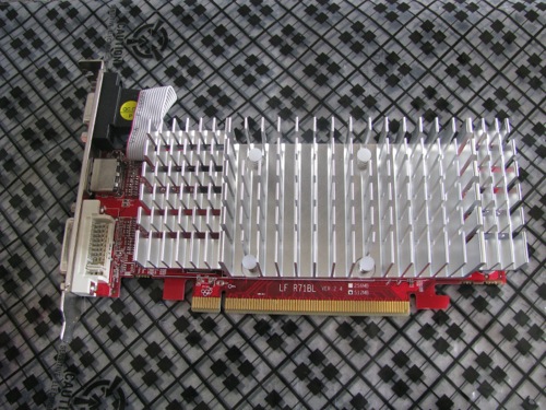 ATI Radeon HD4350, PCIe med passiv kylning., bild 1