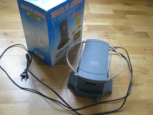 TV-antenn, bordsmodell