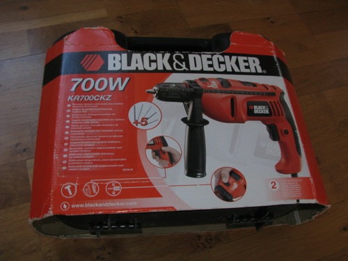 Defekt Black & Decker borrmaskin, bild 1