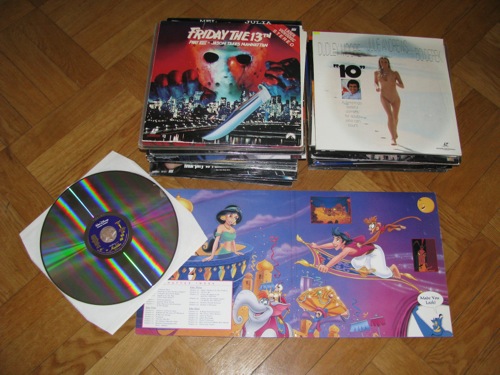 Laserdiscfilmer till salu