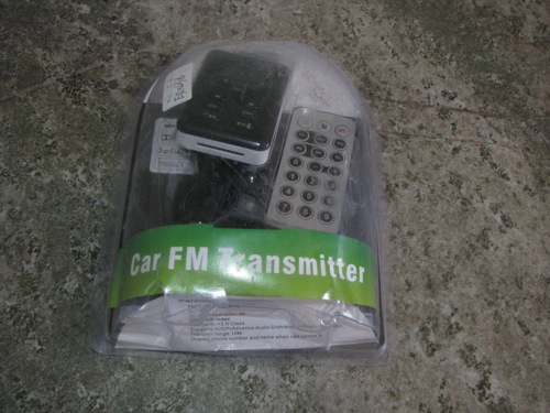 FM-sändare med Bluetooth och inbyggd MP3-spelare för bilen, bild 1