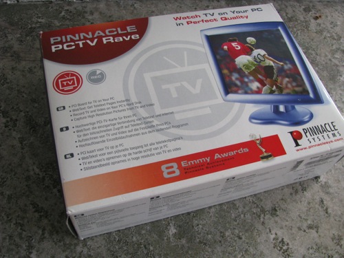 Pinnacle PCTV Rave, bild 1