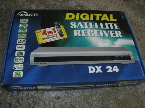 Oanv&auml;nd digitalbox f&ouml;r satellitmottagning, bild 1