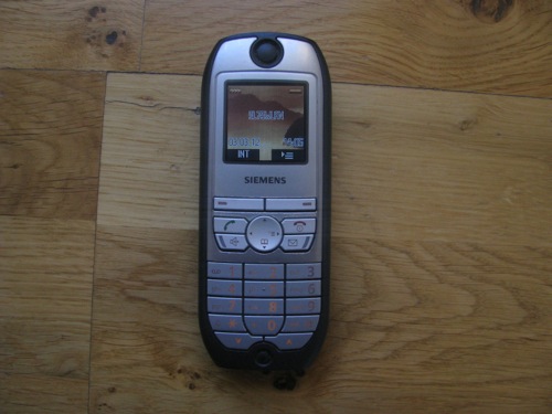 Siemens SL75WLAN, trådlös telefon för IP-telefoni, bild 1